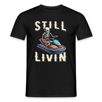 Jet Ski - T-shirt homme - noir - Devant - AI Model Male 178 light (178cm)