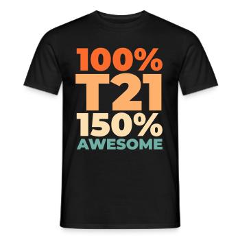 Flugzeug Pilot - Männer T-Shirt - Schwarz - Vorne - AI Model Male 178 light (178cm)