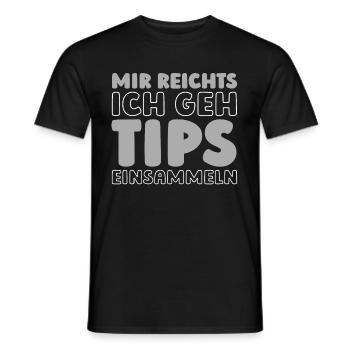 Schriftsteller Autor - Männer T-Shirt - Schwarz - Vorne - AI Model Male 178 light (178cm)