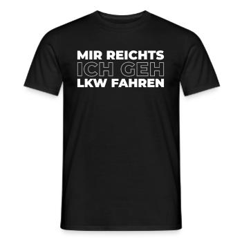 Train Driver Train Driver - Men's T-Shirt - black - Front - AI Model Male 178 light (178cm)