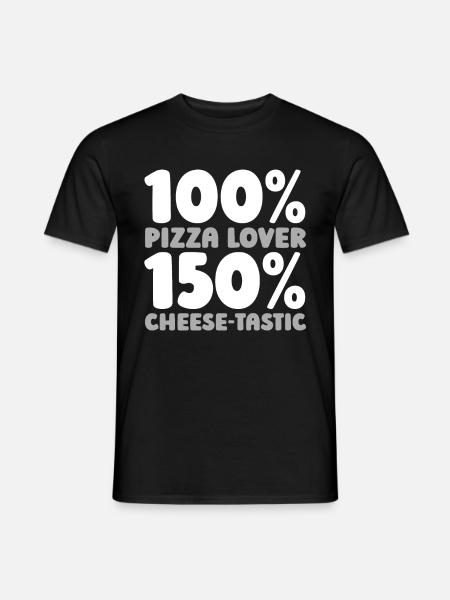Pizza - T-shirt homme - noir