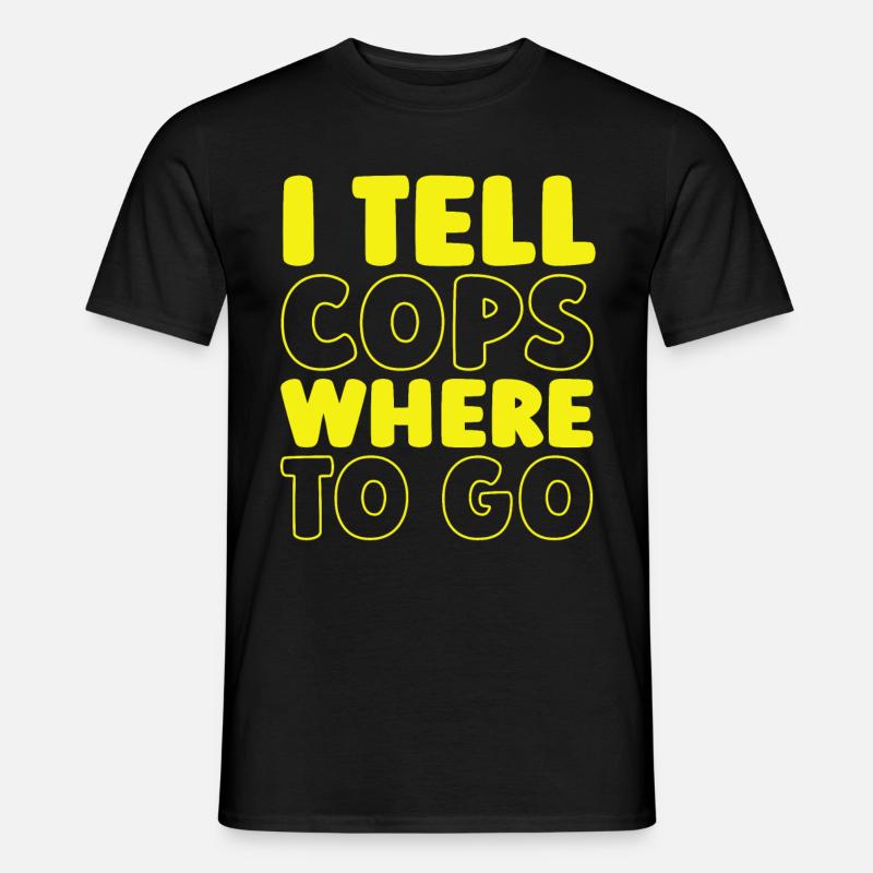 Centre d’opérations du centre de contrôle des appels d’urgence - T-shirt homme - noir