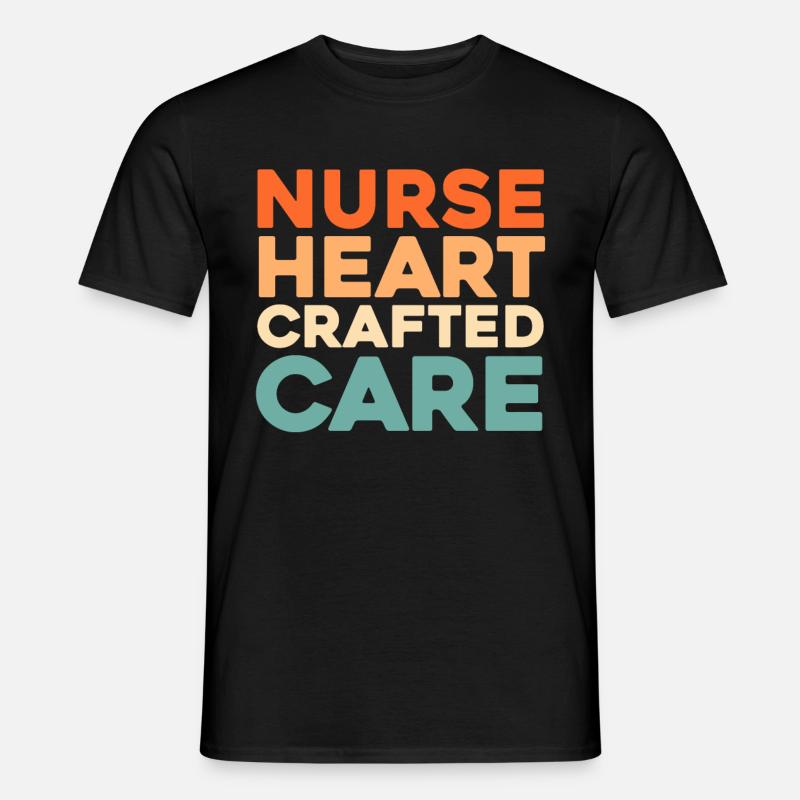 Krankenschwester - Männer T-Shirt - Schwarz
