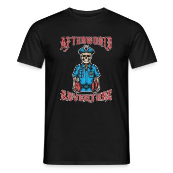 Service d’ambulance Paramédic Paramédical - T-shirt homme - noir - Devant - AI Model Male 178 light (178cm)