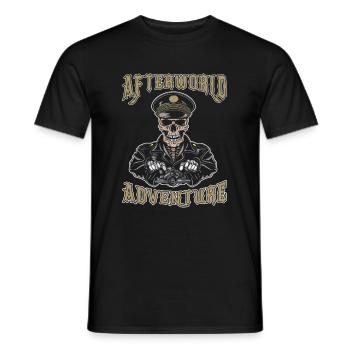 Train Driver Train Driver Afterworld Adventure - Men's T-Shirt - black - Front - AI Model Male 178 light (178cm)