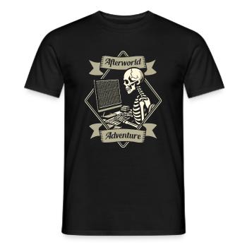 Développeur Codeur Programmeur - T-shirt homme - noir - Devant - AI Model Male 178 light (178cm)
