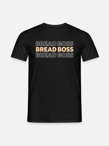 Sourdough bread - Men's T-Shirt - black