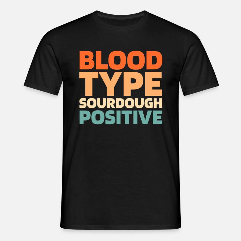 Surdejsbrød - T-shirt til herrer - sort