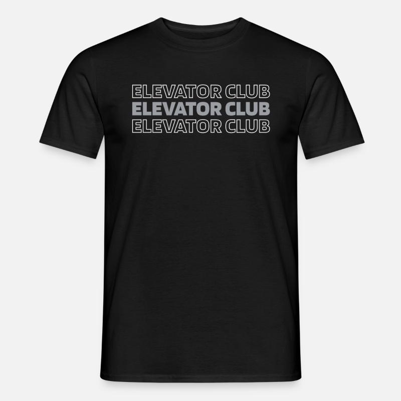Elevator Elevator - Men's T-Shirt - black