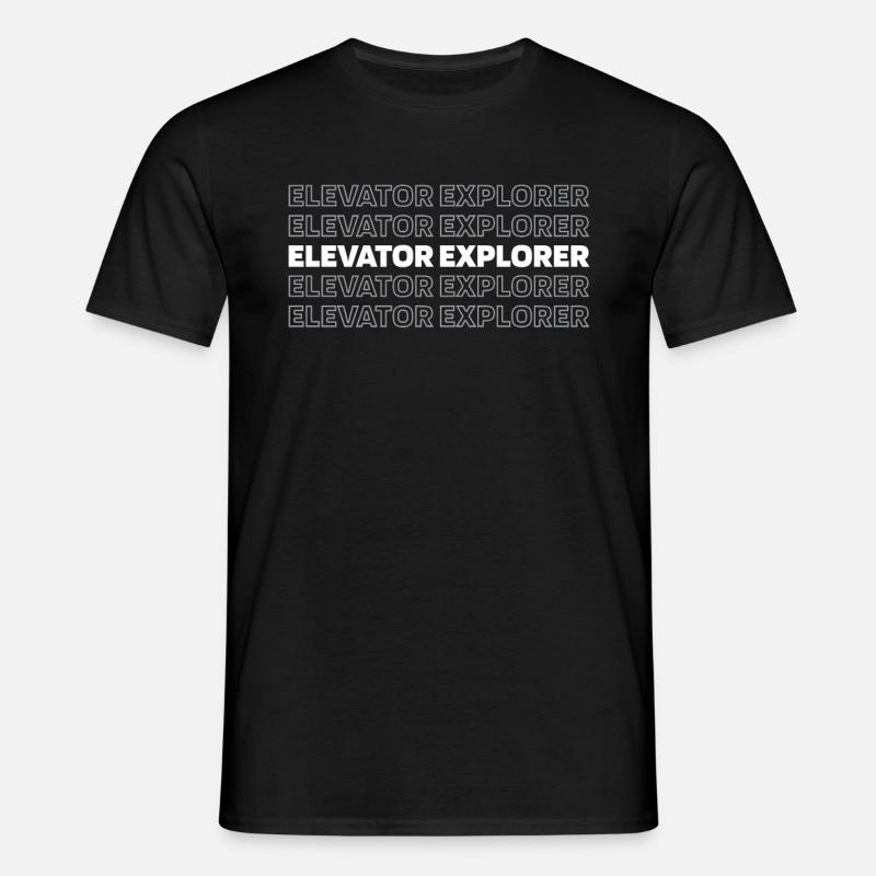 Elevator Elevator - Men's T-Shirt - black
