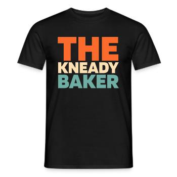 Sauerteig Brot - Männer T-Shirt - Schwarz - Vorne - AI Model Male 178 light (178cm)