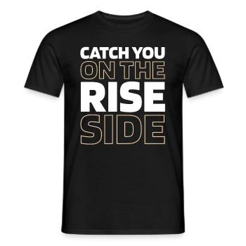 Pain au levain - T-shirt homme - noir - Devant - AI Model Male 178 light (178cm)