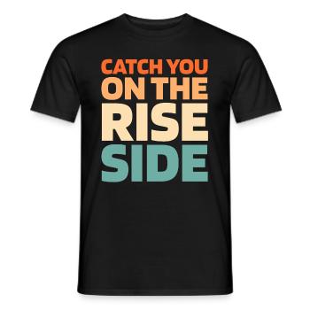 Pain au levain - T-shirt homme - noir - Devant - AI Model Male 178 light (178cm)