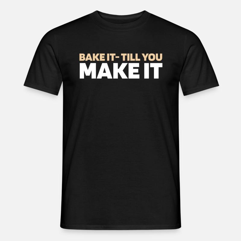 Sauerteig Brot - Männer T-Shirt - Schwarz