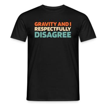 Elevator Elevator - Men's T-Shirt - black - Front - AI Model Male 178 light (178cm)