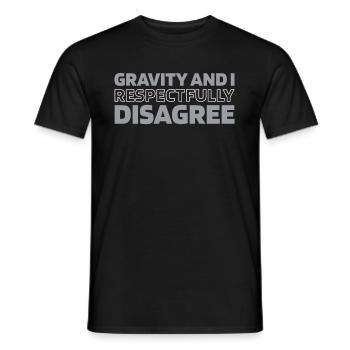 Fahrstuhl Aufzug - Männer T-Shirt - Schwarz - Vorne - AI Model Male 178 light (178cm)