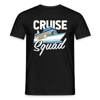 Croisière - T-shirt homme - noir - Devant - AI Model Male 178 light (178cm)