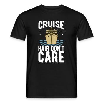 Kreuzfahrt Lustig - Männer T-Shirt - Schwarz - Vorne - AI Model Male 178 light (178cm)