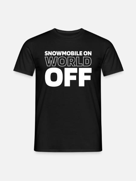 Snowmobile Snowmobile - Men's T-Shirt - black
