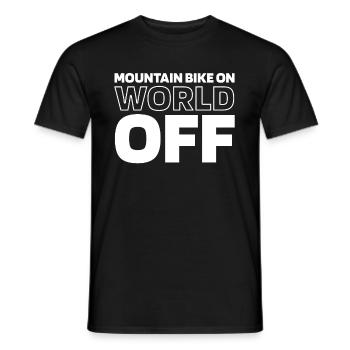 VTT VTT VTT - T-shirt homme - noir - Devant - AI Model Male 178 light (178cm)