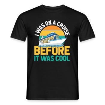 Croisière - T-shirt homme - noir - Devant - AI Model Male 178 light (178cm)