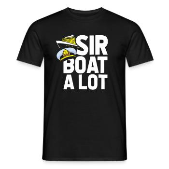 Croisière - T-shirt homme - noir - Devant - AI Model Male 178 light (178cm)