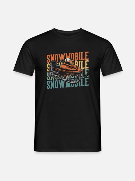 Snowmobile Snowmobile - Men's T-Shirt - black