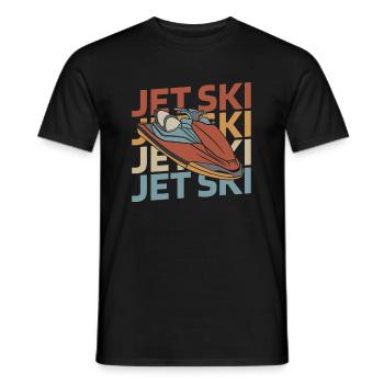 Jet Ski - T-shirt homme - noir - Devant - AI Model Male 178 light (178cm)