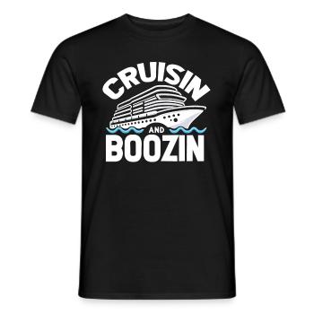 Cruise Funny - Men's T-Shirt - black - Front - AI Model Male 178 light (178cm)