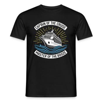 Kreuzfahrt Lustig - Männer T-Shirt - Schwarz - Vorne - AI Model Male 178 light (178cm)