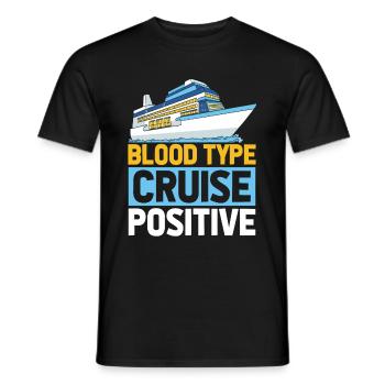 Croisière - T-shirt homme - noir - Devant - AI Model Male 178 light (178cm)