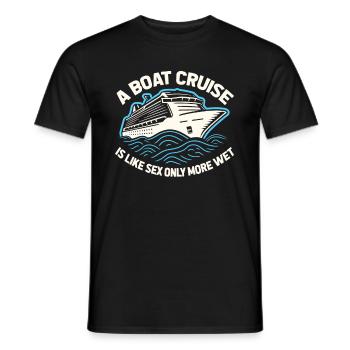 Cruise Funny - Men's T-Shirt - black - Front - AI Model Male 178 light (178cm)