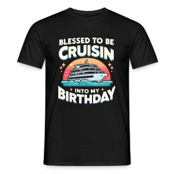 Croisière - T-shirt homme - noir - Devant - AI Model Male 178 light (178cm)