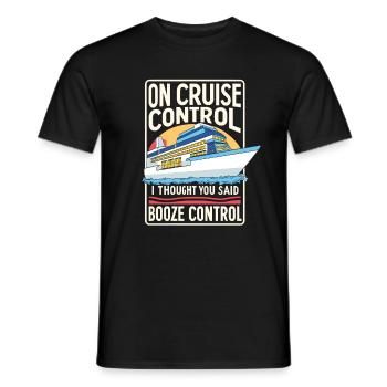 Croisière - T-shirt homme - noir - Devant - AI Model Male 178 light (178cm)