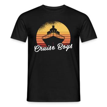 Croisière - T-shirt homme - noir - Devant - AI Model Male 178 light (178cm)
