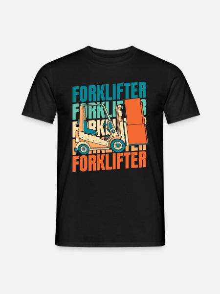 Forklift Forklift Driver - Men's T-Shirt - black