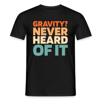 Elevator Elevator - Men's T-Shirt - black - Front - AI Model Male 178 light (178cm)