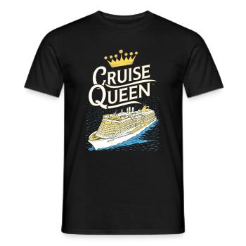 Croisière - T-shirt homme - noir - Devant - AI Model Male 178 light (178cm)