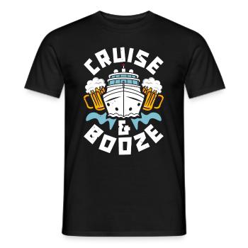 Croisière - T-shirt homme - noir - Devant - AI Model Male 178 light (178cm)