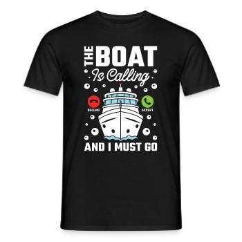 Croisière - T-shirt homme - noir - Devant - AI Model Male 178 light (178cm)