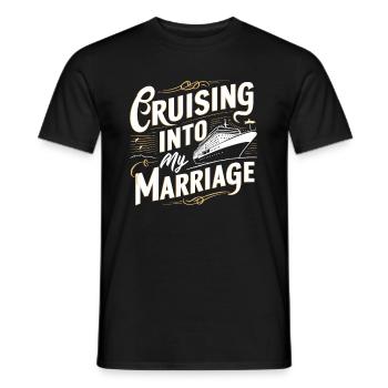 Cruise Married - Men's T-Shirt - black - Front - AI Model Male 178 light (178cm)