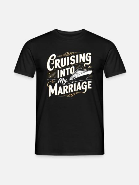 Cruise Married - Men's T-Shirt - black