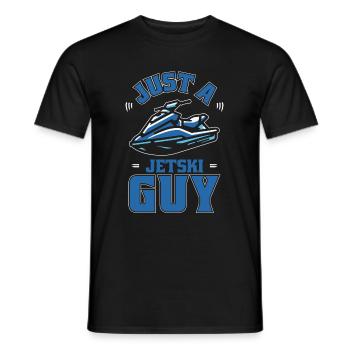 Jet Ski Juste un gars de Jet Ski - T-shirt homme - noir - Devant - AI Model Male 178 light (178cm)