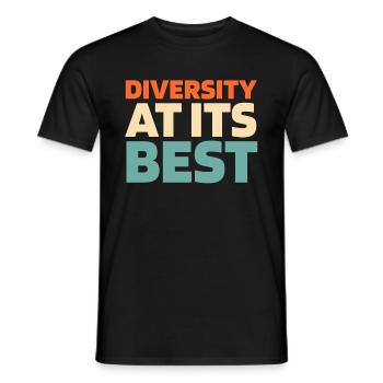 Pain au levain - T-shirt homme - noir - Devant - AI Model Male 178 light (178cm)