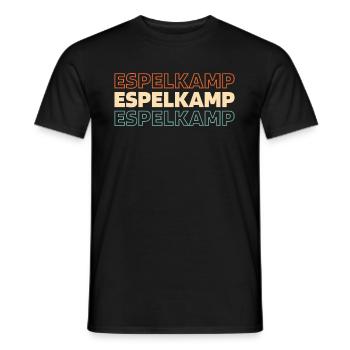 Deutsche Stadt Espelkamp Nordrheinwestfalen - Männer T-Shirt - Schwarz - Vorne - AI Model Male 178 light (178cm)