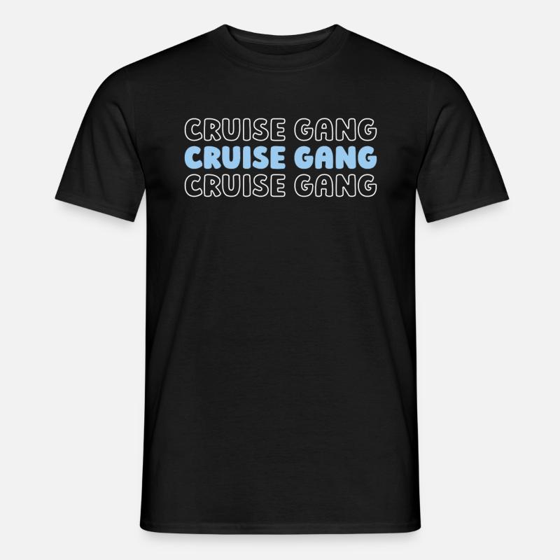 Kreuzfahrt - Männer T-Shirt - Schwarz