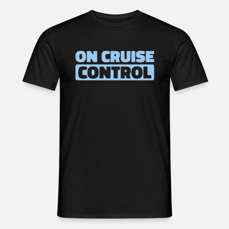 Kreuzfahrt - Männer T-Shirt - Schwarz