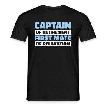 Cruise Retraite - T-shirt homme - noir - Devant - AI Model Male 178 light (178cm)