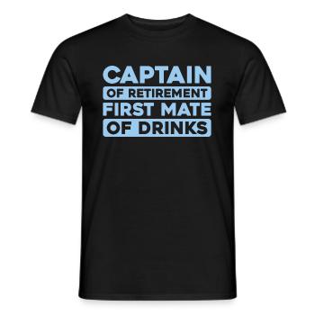 Cruise Retraite - T-shirt homme - noir - Devant - AI Model Male 178 light (178cm)