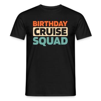 Croisière - T-shirt homme - noir - Devant - AI Model Male 178 light (178cm)